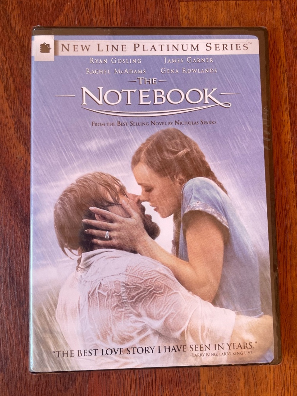 NWT Brand New The Notebook DVD Platinum Series Factory Sealed Romance Sparks